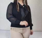 شومیز بافت مجلسی