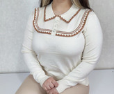 بافت زنانه دو یقه